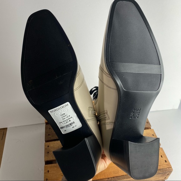 NWT Leather Naturalizer Sevilla Bootie Beige Size 12 - Picture 4 of 5